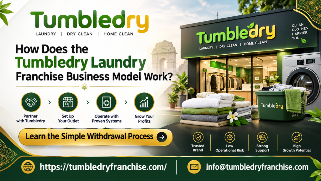 Tumbledry laundry franchise business model